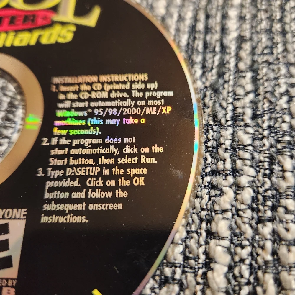 Pool Master Live Billiards Game Disc - Black PC Game